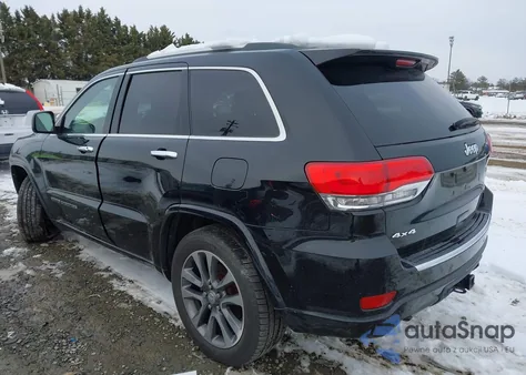 2017 Jeep Grand Cherokee Overland 4X4 from USA, damaged, VIN 1C4RJFCG7HC658456